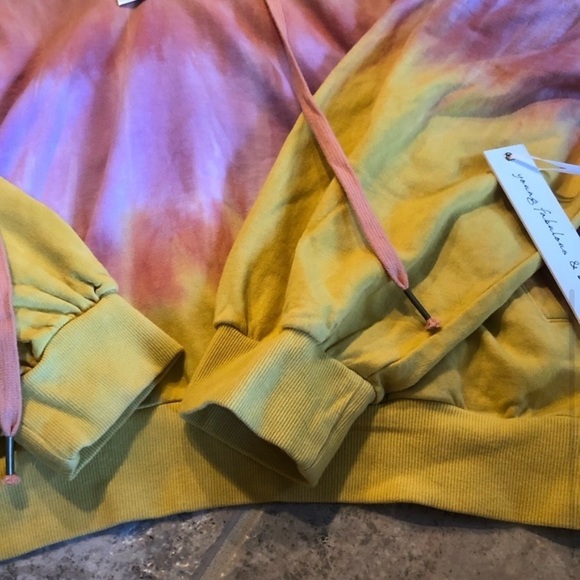 YOUNG FABULOUS & BROKE NWT OMBRE PULLOVER HOODIE - Picture 5 of 7